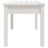 Banco de jardín madera maciza pino blanco 109x44x45