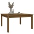 Mesa de jardín madera maciza pino marrón miel 82,5x82,5x45