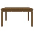 Mesa de jardín madera maciza pino marrón miel 82,5x82,5x45
