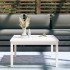 Mesa de jardín madera maciza pino blanco 82,5x82,5x45