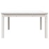 Mesa de jardín madera maciza pino blanco 82,5x82,5x45