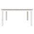 Mesa de jardín madera maciza de pino blanco 82,5x50,5x45