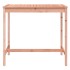 Mesa de jardín madera maciza Douglas 121x82,5x110