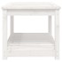 Mesa de jardín madera maciza de pino blanco 82,5x50,5x45