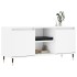 Mueble de TV madera de ingeniería blanco 104x35x50