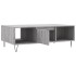 Mesa de centro madera de ingeniería gris Sonoma 104x60x35