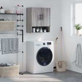 Armario de pared madera de ingeniería gris Sonoma 60x31x70