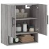 Armario de pared madera de ingeniería gris Sonoma 60x31x70