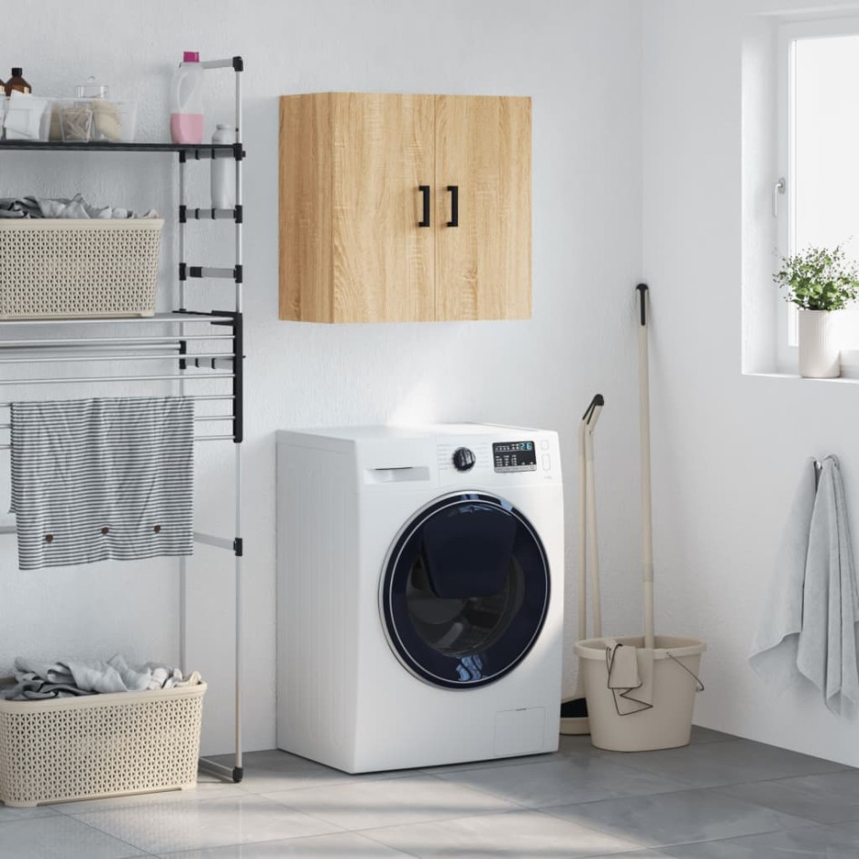 Armario de pared madera de ingeniería roble Sonoma 60x31x60