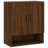 Armario de pared madera de ingeniería marrón roble 60x31x70