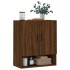 Armario de pared madera de ingeniería marrón roble 60x31x70