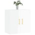 Armario pared madera contrachapada blanco brillo 60x31x60