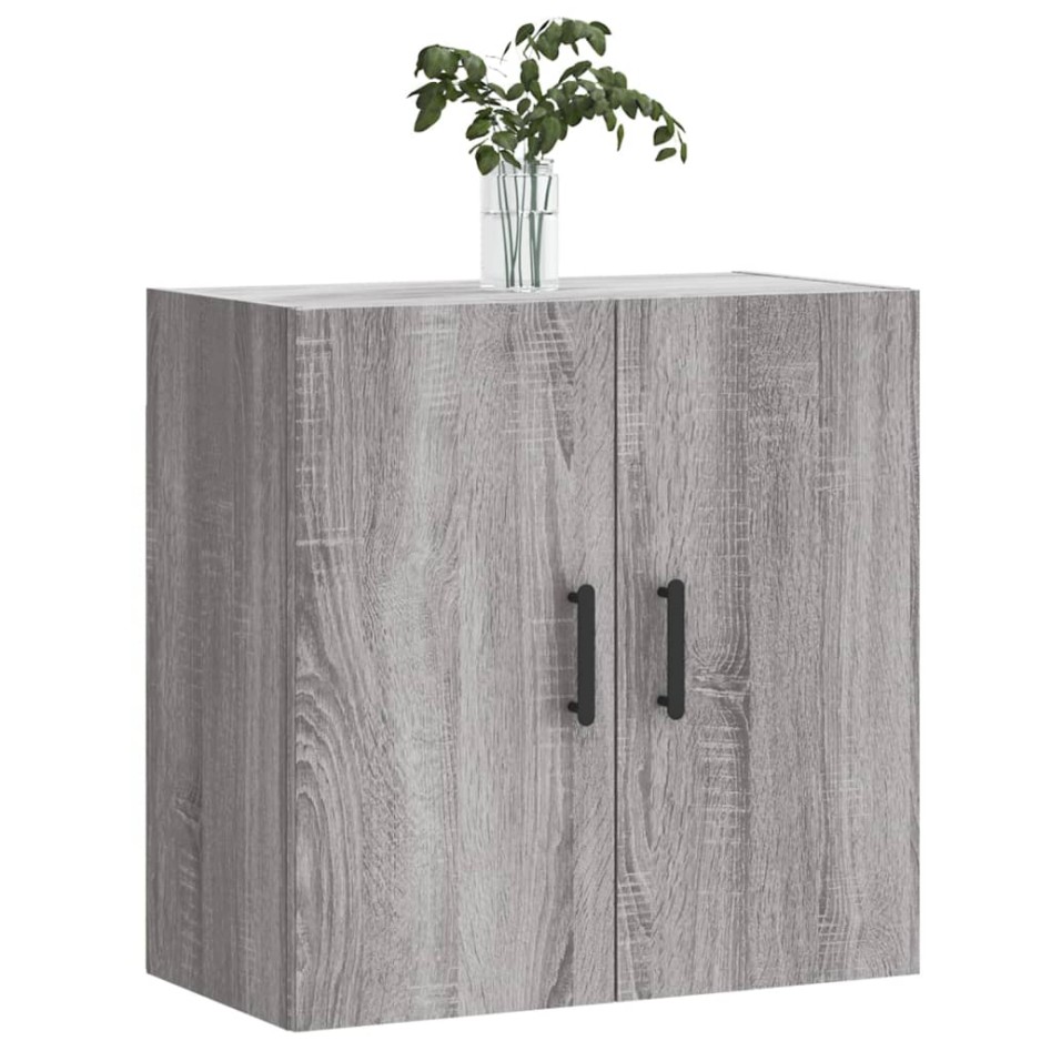 Armario de pared madera de ingeniería gris Sonoma 60x31x60
