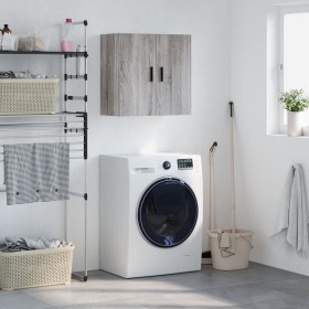 Armario de pared madera de ingeniería gris Sonoma 60x31x60