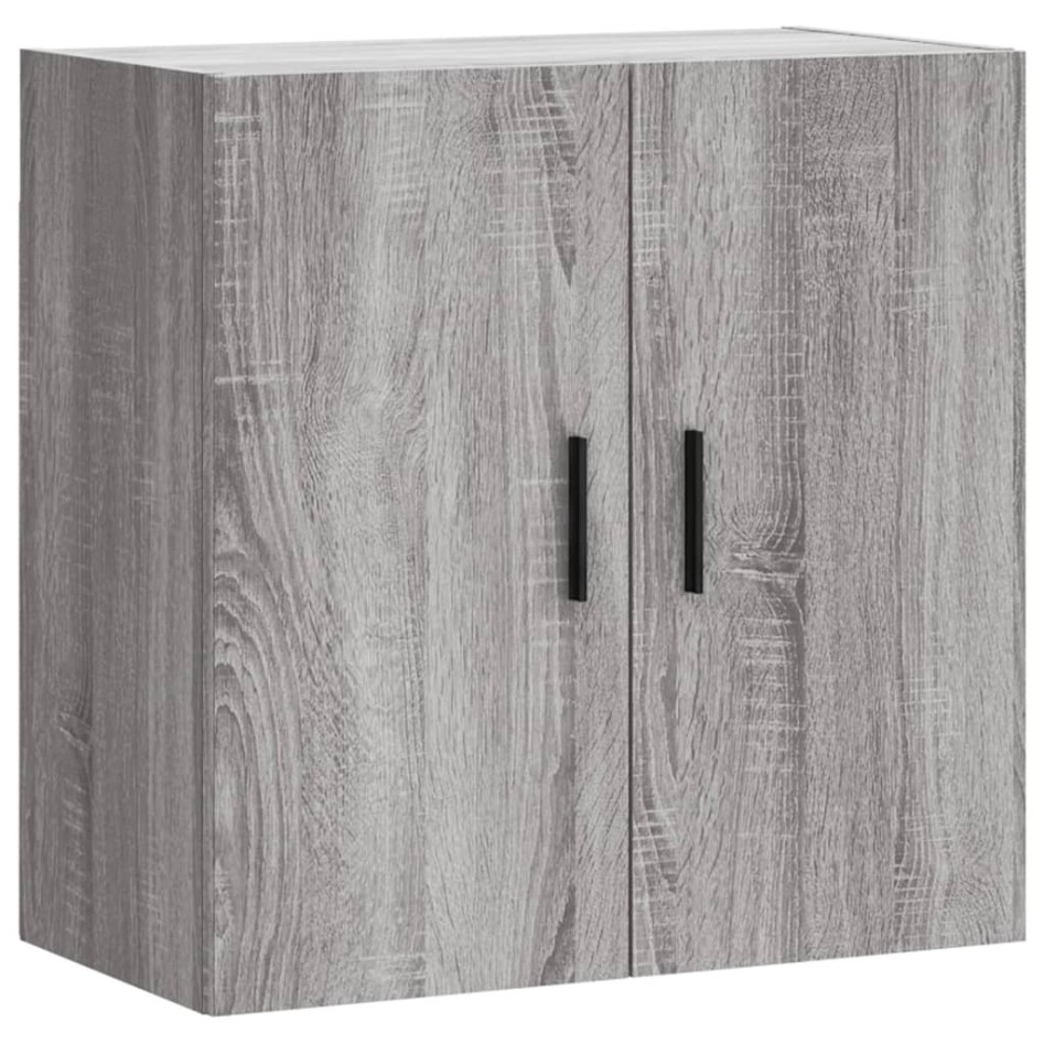 Armario de pared madera de ingeniería gris Sonoma 60x31x60