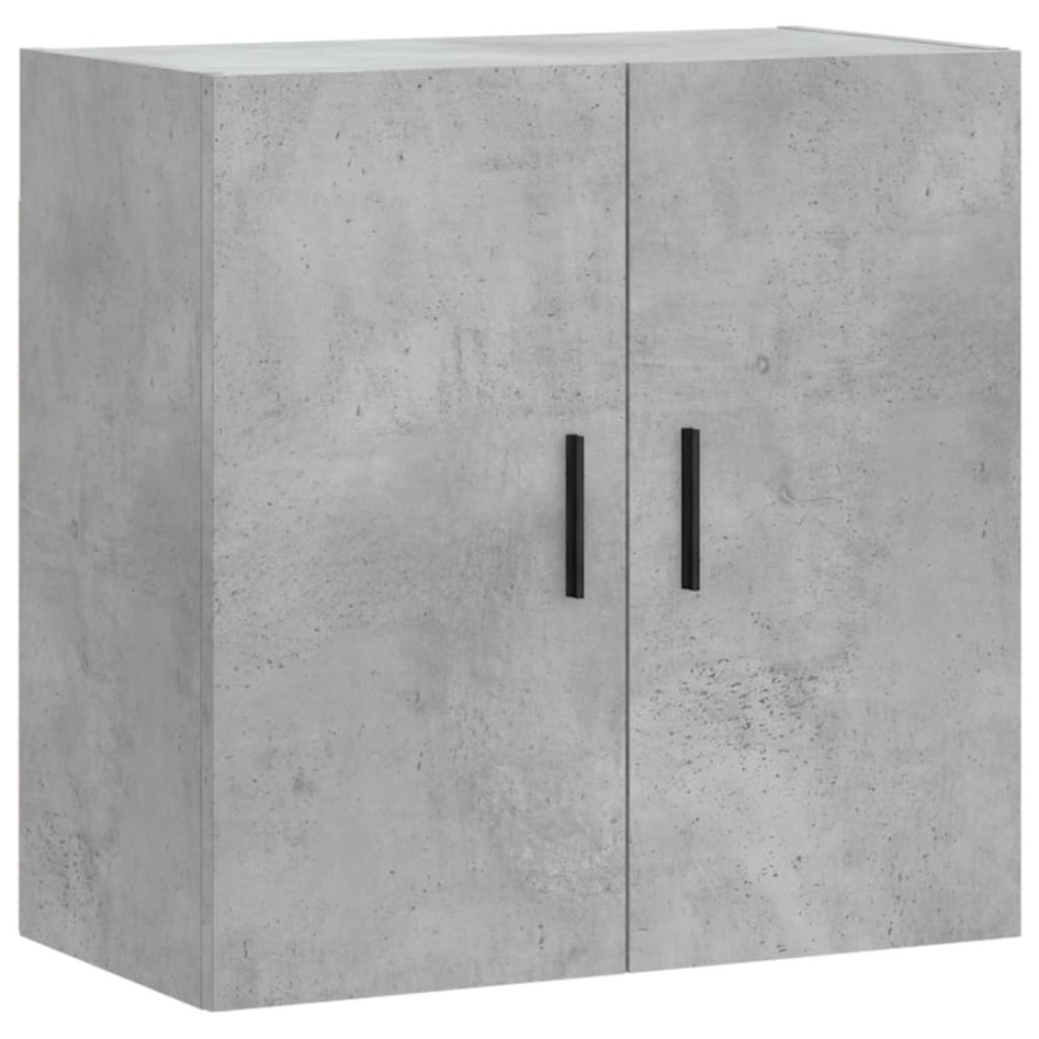 Armario de pared madera de ingeniería gris hormigón 60x31x60