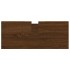 Mueble de baño madera de ingeniería roble marrón 80x33x60
