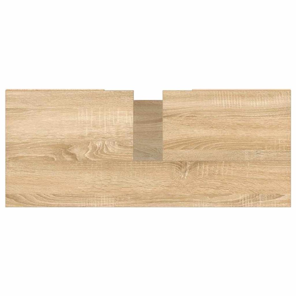 Mueble de baño madera de ingeniería roble Sonoma 80x33x60