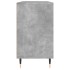 Mueble de baño madera de ingeniería gris hormigón 80x33x60
