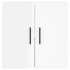 Armario de pared madera de ingeniería blanco brillo 60x31x60
