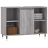 Mueble de baño madera de ingeniería gris Sonoma 80x33x60