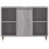 Mueble de baño madera de ingeniería gris Sonoma 80x33x60