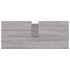Mueble de baño madera de ingeniería gris Sonoma 80x33x60