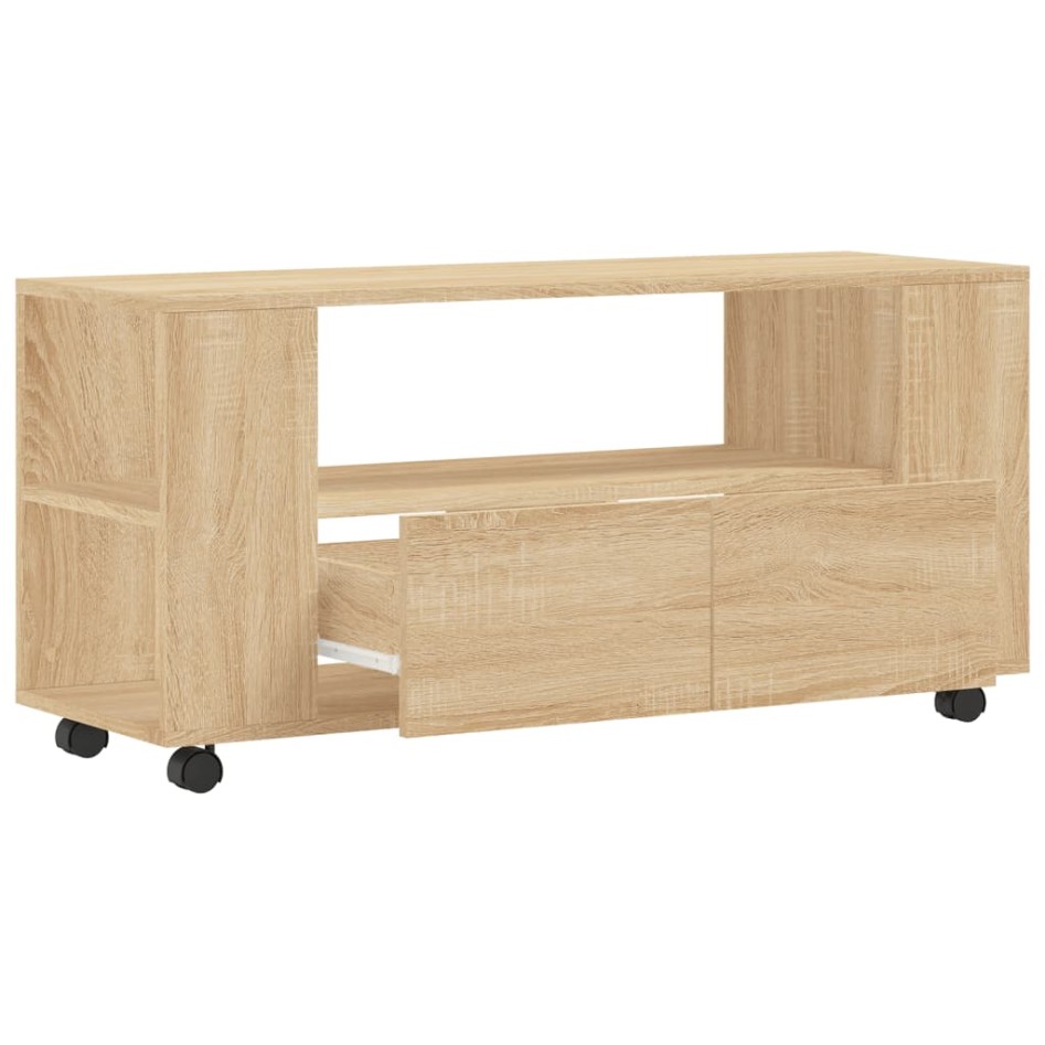 Mueble para TV madera de ingeniería roble Sonoma 102x34,5x43