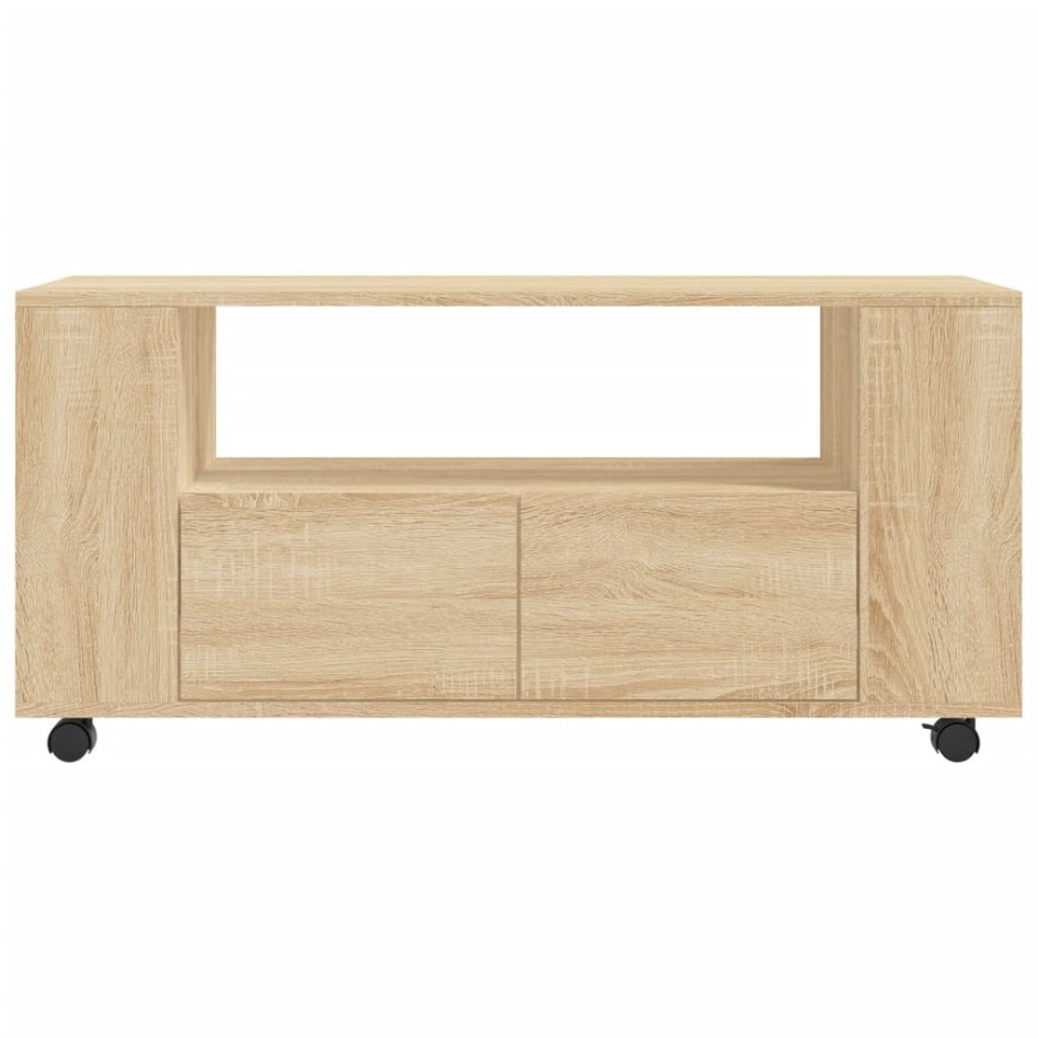 Mueble para TV madera de ingeniería roble Sonoma 102x34,5x43