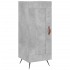 Aparador de madera contrachapada gris hormigón 34,5x34x90