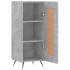 Aparador de madera contrachapada gris hormigón 34,5x34x90