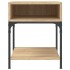 Mesitas noche 2 uds madera ingeniería roble Sonoma 40x41x50