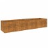 Jardinera acero corten 194x50x36