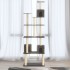 Rascador para gatos con postes de sisal gris oscuro 188