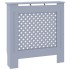 Cubierta para radiador MDF gris 78