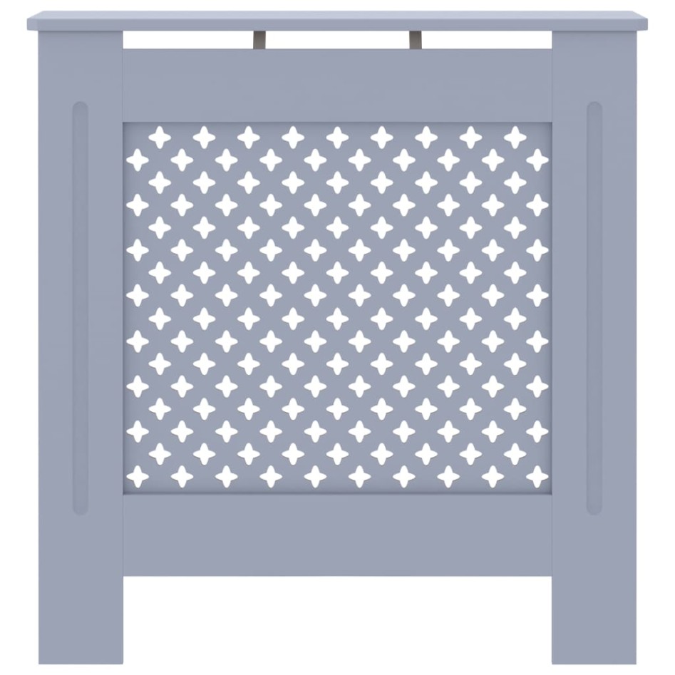 Cubierta para radiador MDF gris 78