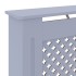 Cubierta para radiador MDF gris 78