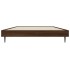 Estructura de cama sin colchón madera marrón roble 90x190