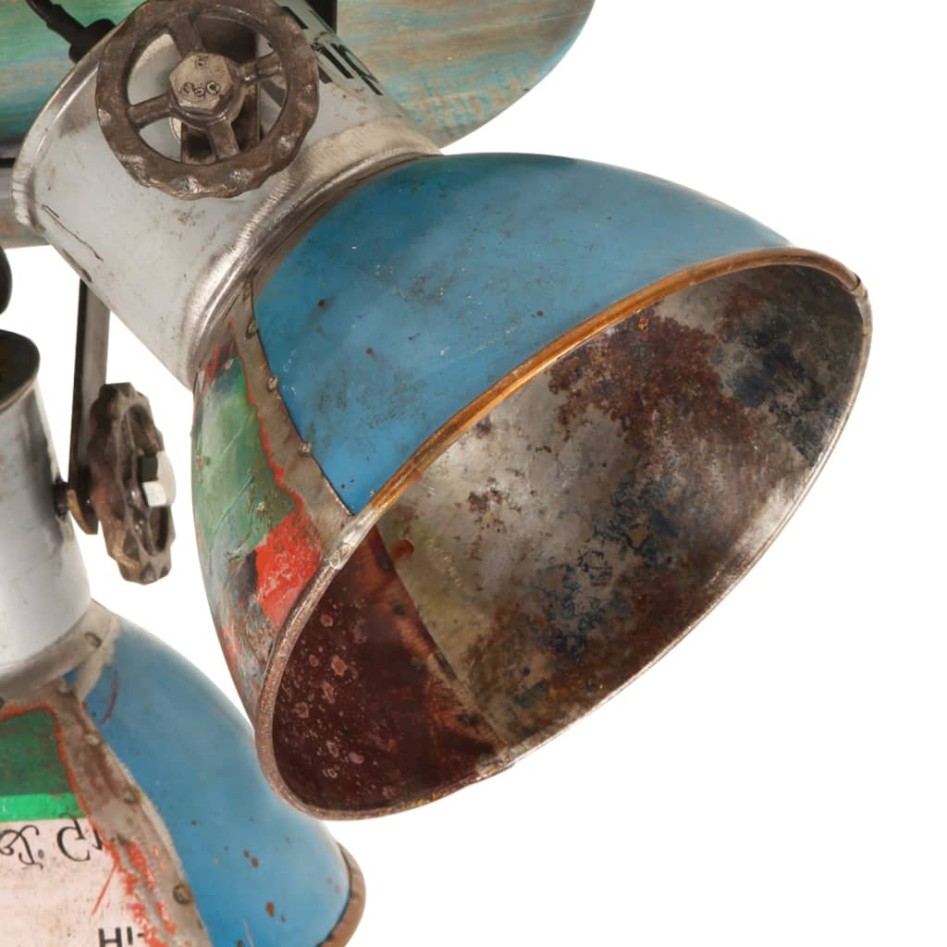 Lámpara de techo industrial multicolor E27 42x25