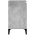 Armario de lavabo madera contrachapada gris hormigón