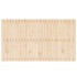 Cabecero de cama de pared madera maciza de pino 159,5x3x90