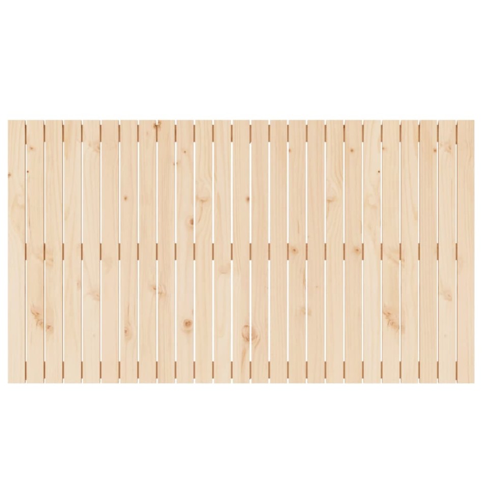 Cabecero de cama de pared madera maciza de pino 159,5x3x90