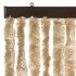 Cortina mosquitera de chenilla beige 90x220