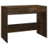 Escritorio madera de ingeniería roble ahumado 101x50x76,5