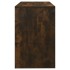 Escritorio madera de ingeniería roble ahumado 101x50x76,5