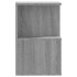 Mesitas noche 2 uds madera contrachapada gris Sonoma