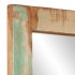 Espejo de vidrio y madera maciza reciclada 70x50