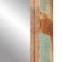 Espejo de vidrio y madera maciza reciclada 70x50