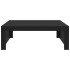 Mesa de centro madera contrachapada negro 100x100x35