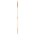 Cabecero de cama de pared madera maciza de pino 140x3x110